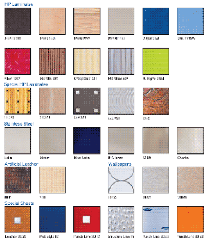 Материал за стени на кабини серия Modern life